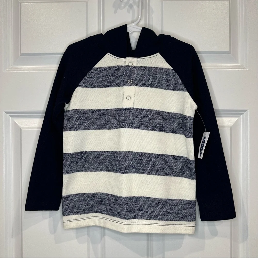 Old Navy‎ Hooded Waffle Knit Shirt Size 4T NWT